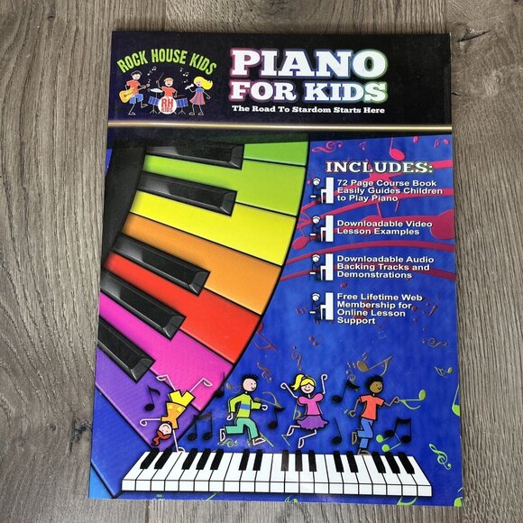 Piano For Kids The Road To Stardom Starts Here Rock House Kids Hal Leonard - Picture 2 of 5